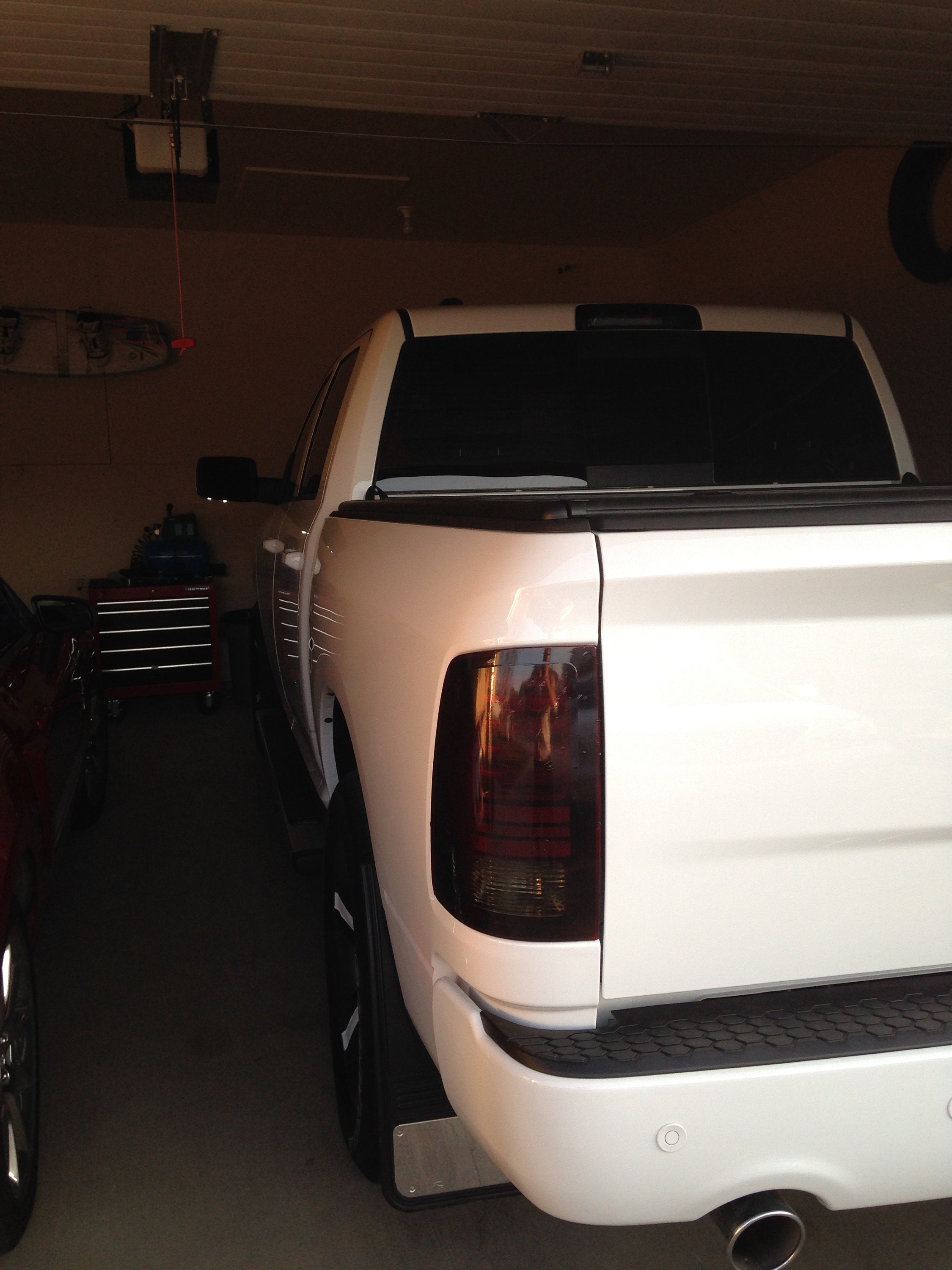 2009-18 Ram Pre-Cut Vinyl Overlay Taillight & Third Brake Tint Covers