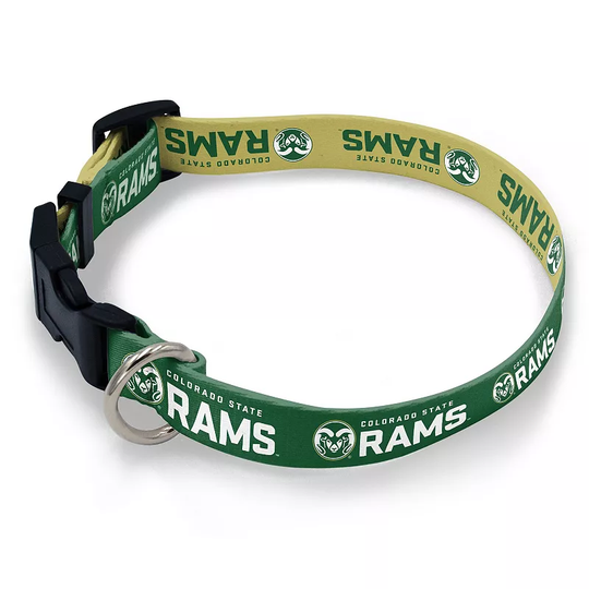 WinCraft Colorado State Rams Medium Adjustable Pet Collar, Multicolor