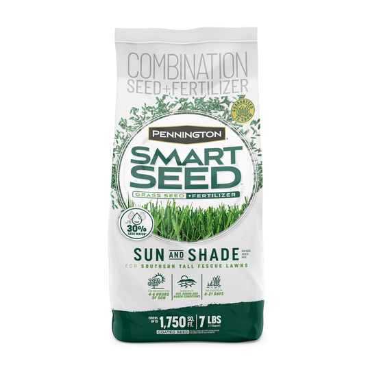 Pennington Smart Seed Sun and Shade South 7-lb Mixture/Blend Grass Seed | 100543723