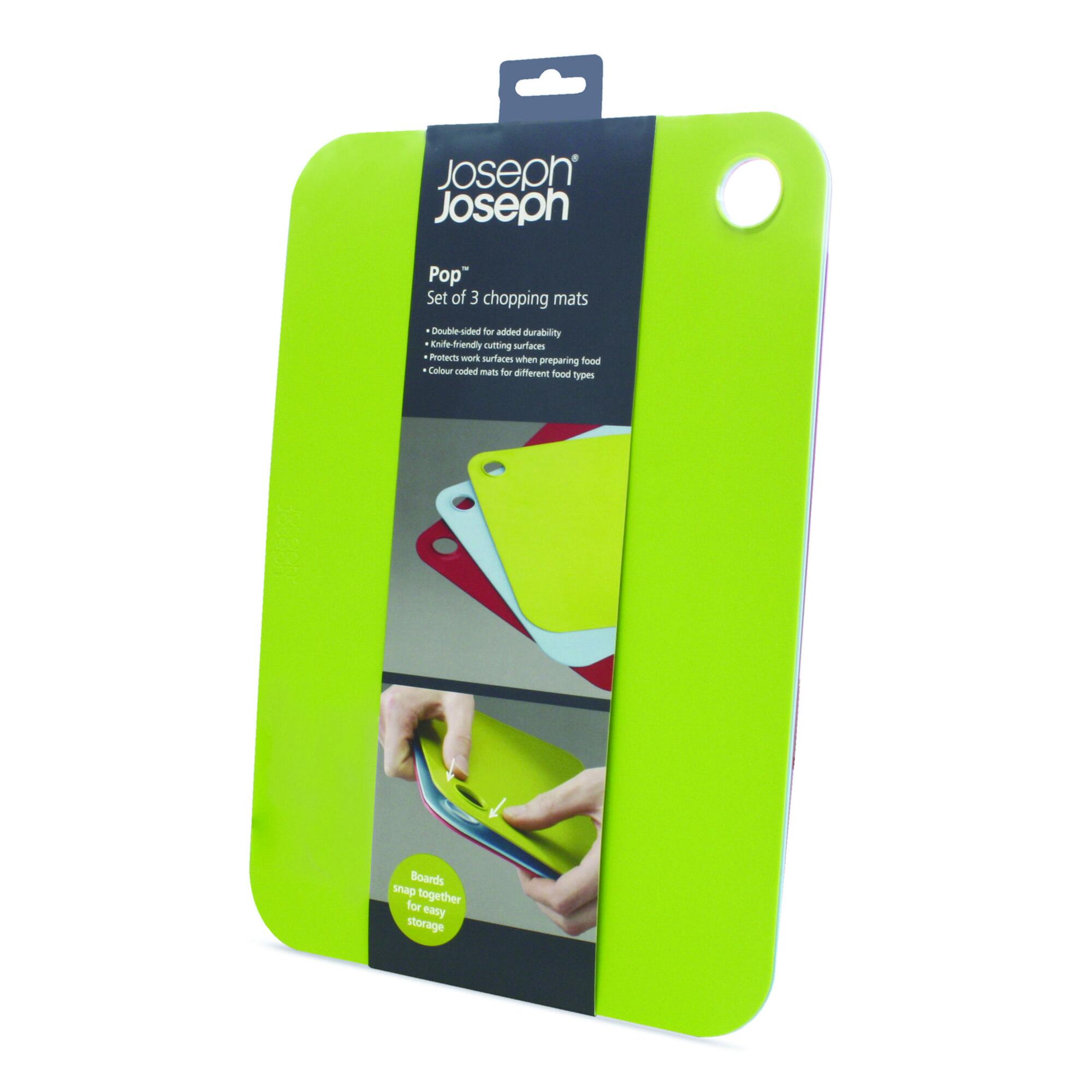 Joseph Joseph Pop Reversible Chopping Mats 3 Pack by World Market