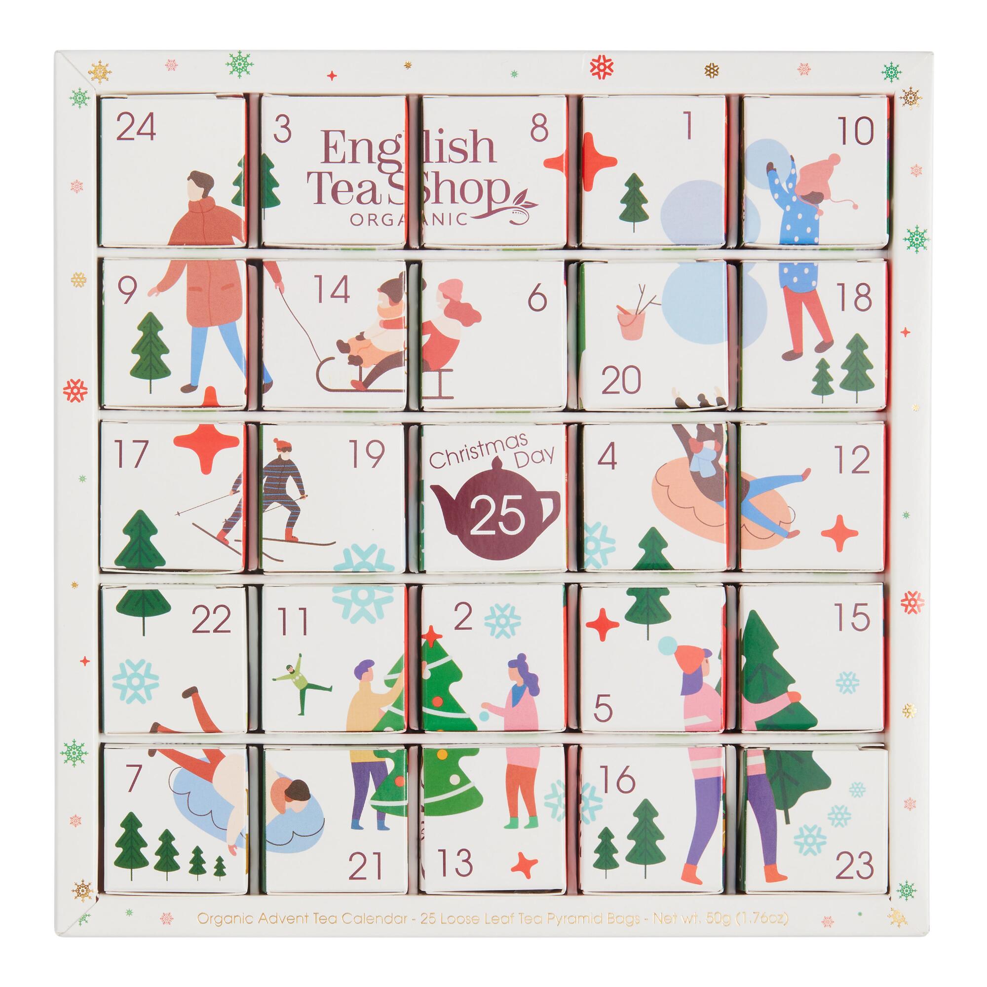 English Tea Shop Organic Tea Advent Calendar by World Market