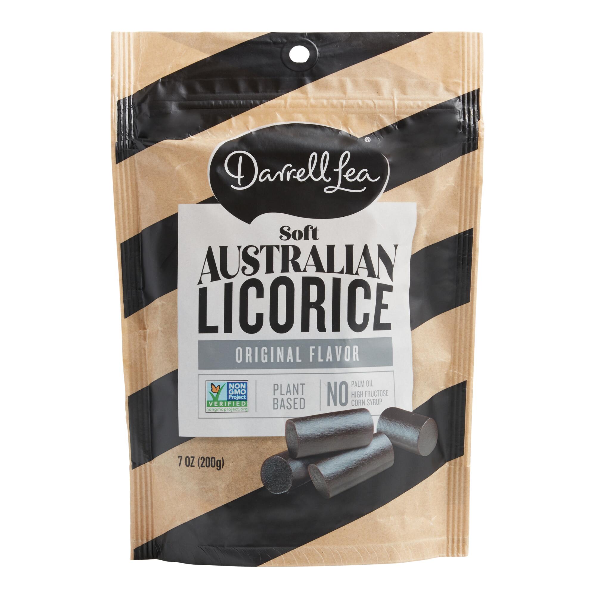 Darrell Lea Original Soft Black Australian Licorice Set of 8 by World Market