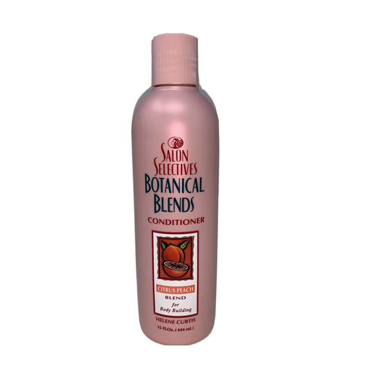 Salon Selectives Botanical Blends Nourishing Conditioner 15 Oz Citrus Peach New