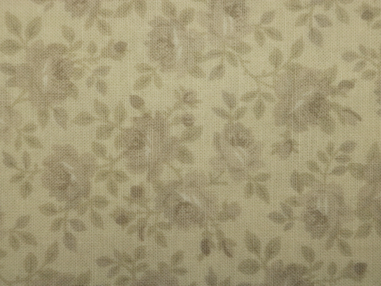 Sweet Blend By Laundry Basket Quilts For Moda Fabrics, 100% Cotton, Cut To Order, Price Per Yard, Taupe Floral On Beige, Item #42291-11, Oop