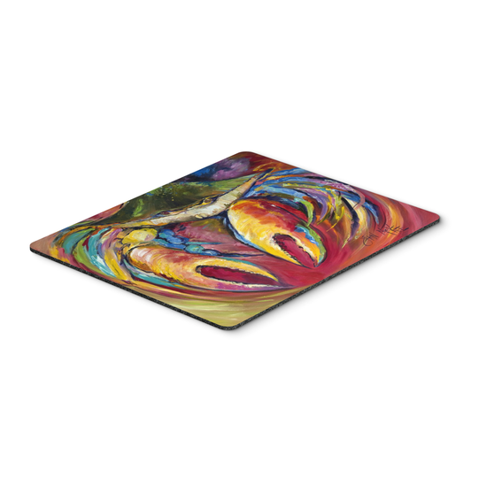 Caroline's Treasures JMK1106MP Blue Crab Stars Mouse Pad, Hot Pad or Trivet, Large, multicolor