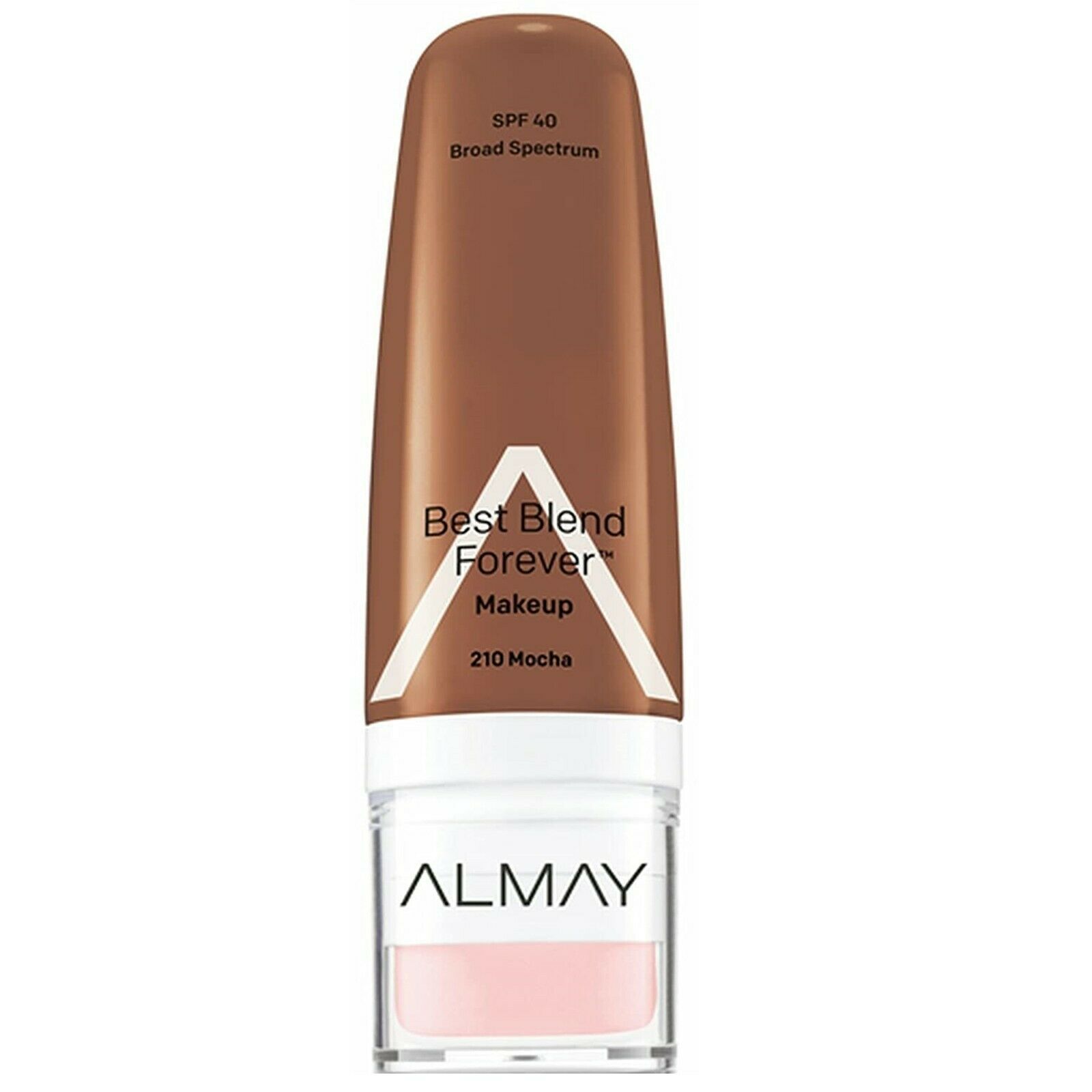 Almay Best Blend Forever Makeup Foundation 1 Oz SPF 40 Sealed New Mocha 210