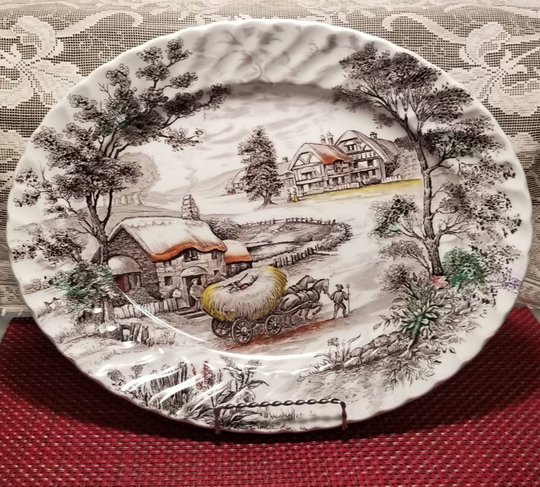 Vintage Yorkshire Staffordshire Ironstone Platter