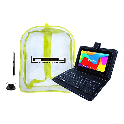 Linsay 7" Tablet, 2GB RAM, 32GB, Android, Black (F7UHDCKBAGP)