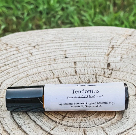 Tendonitis Essential Oil Roll On Blend 10Ml, Oils, Therapeutic, Self Care, Personal Gifts
