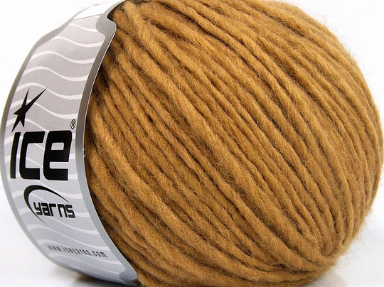 Etno Alpaca #65080 Honey Fawn - Ice Merino Wool Acrylic Blend Yarn 50 Gram 82 Yards Weight Group #5 Bulky
