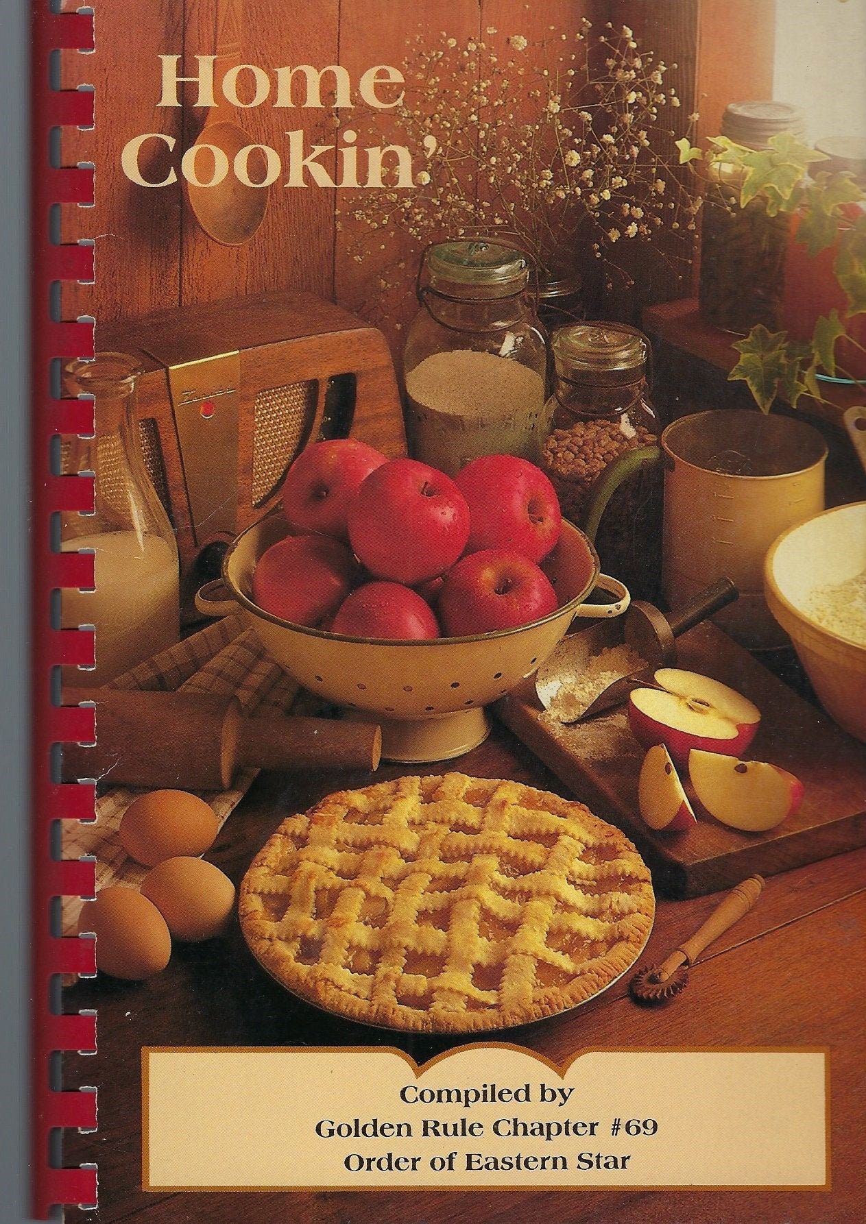 Martinsburg West Virginia Vintage Oes Order Of The Eastern Star Home Cookin Cookbook Wv Favorite Recipes Collectible Souvenir Rare Book