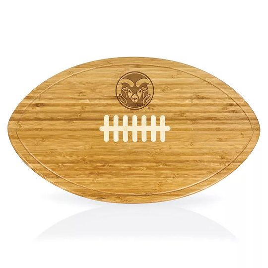 Colorado State Rams Kickoff Cutting Board Serving Tray, Brown