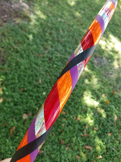 Wild Flower Beginner Taped Hoop