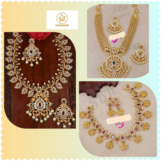 Lakshmi Kasu Necklace/Gold Ball Long Mala/Mango Pendant Set/Mango Haram/Lakshmi Locket Set/Ad Kasula Necklace/Kasulaperu