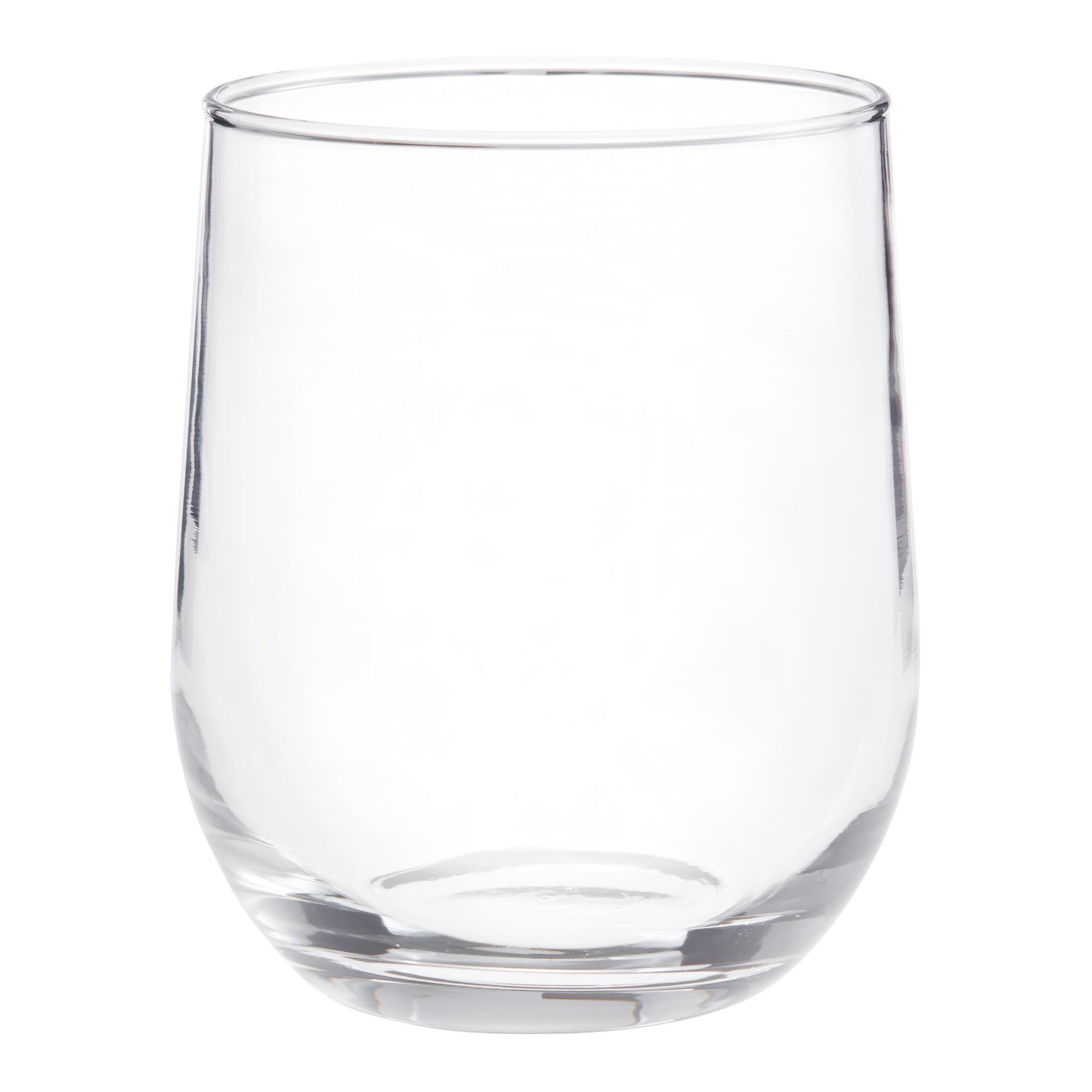 Stemless Wine Glasses 12 Pack by World Market