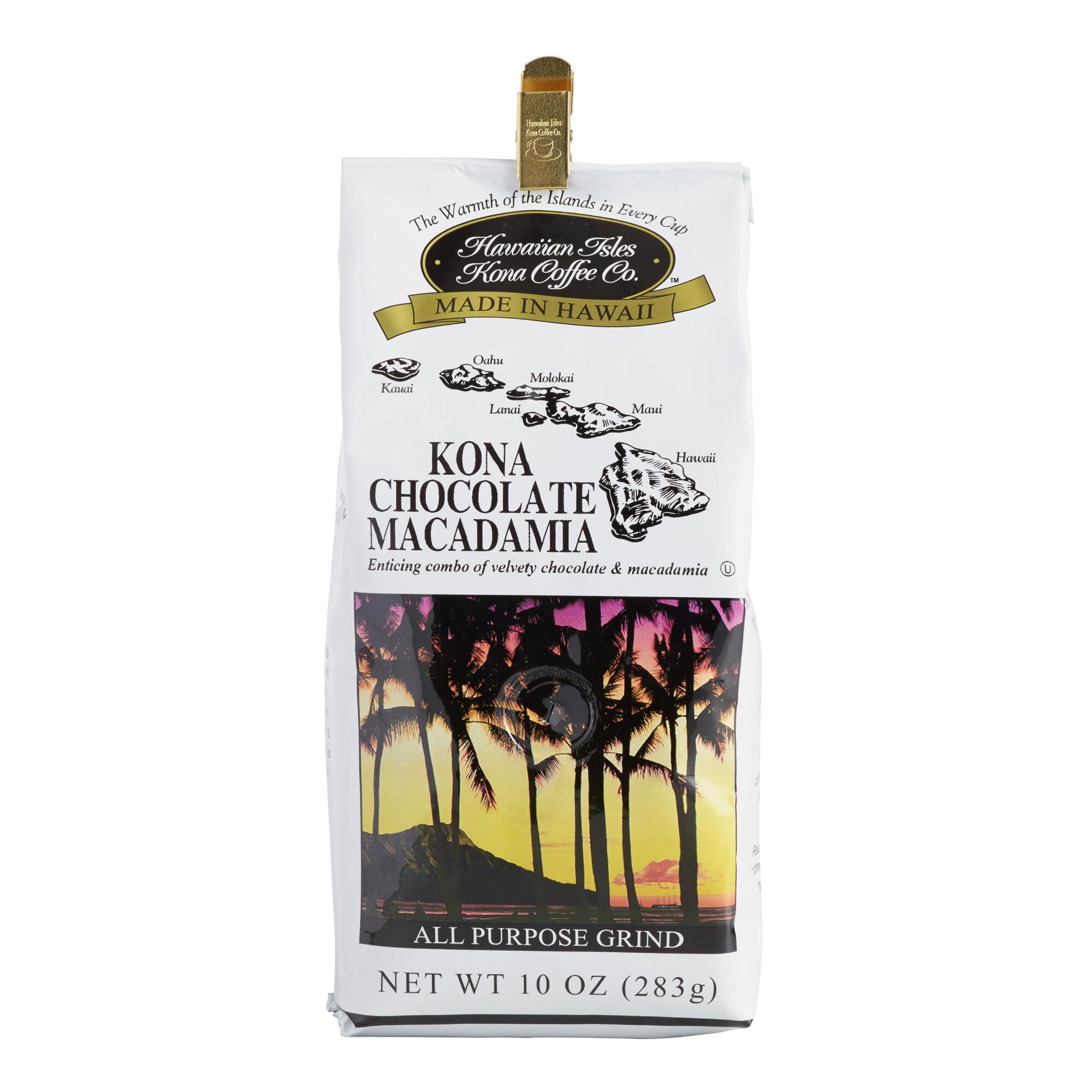Hawaiian Isles Chocolate Macadamia Kona Coffee by World Market