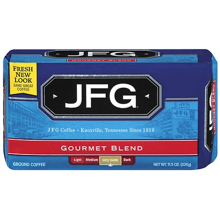JFG Gourmet Blend Medium Dark Roast Ground Coffee - 11.5 oz