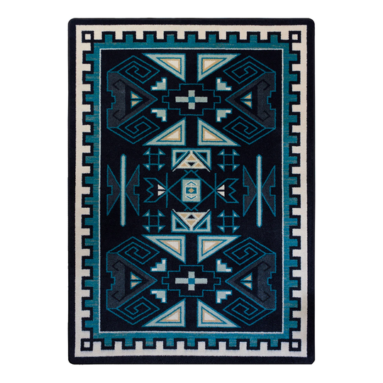 American Dakota Four Rams OKA 8 x 11 Contemporary Indoor Area Rug | OKA0105CON202