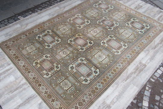Free Shipping, 9'8 Feet X 6'6 Feet, Big Size Saloon Rug, Large Floor Rug, Area Rug, Turkish Rug, Woven Rug, Oriental Rug, Hand Knotted Rug, V 264