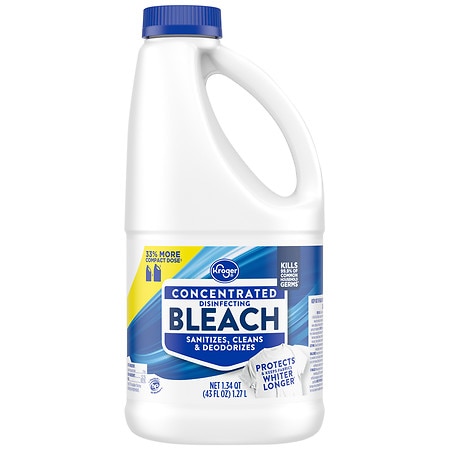 Kroger Concentrated Disinfecting Bleach - 43.0 oz