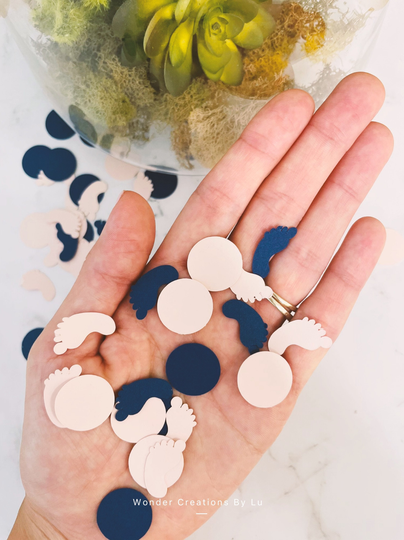 Gender Reveal Confetti/Baby Shower Shower Decorations/Baby Shower/Baby Table Confetti/Boy Or Girl Confetti/Baby Confett