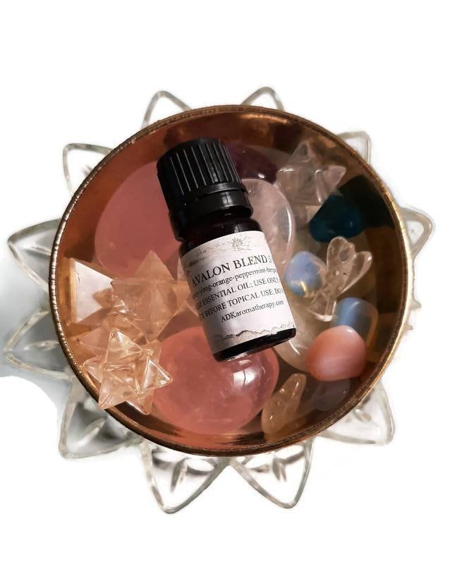 Avalon Essential Oil Spa Blend. Aveda-Type Aromatherapy Oils. Wild Orange, Ylang Ylang, Lavender, Bergamot, Rosemary, Peppermint. 5 Ml