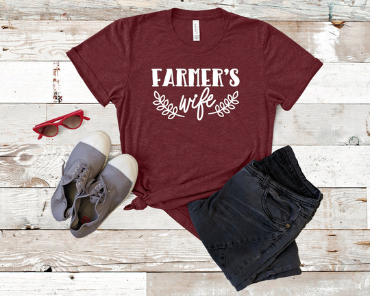 Farmer's Wife Tri-Blend T-Shirt