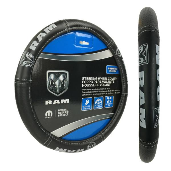 Ram Synthetic Leather Steering Wheel Cover