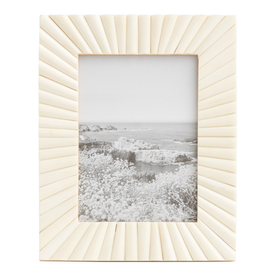 White Sunray Bone Frame by World Market
