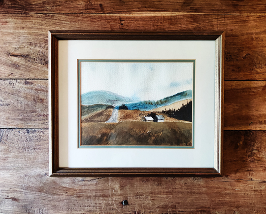Cynthia Hagman Hay Watercolor Painting Original Art Alabama Artist