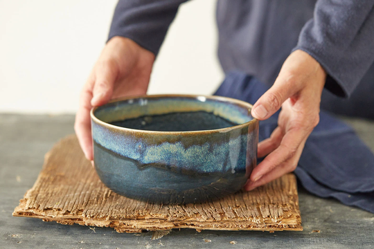 Ceramic Ramen Bowls Set Of Two, Noodles Bowls, Unique Pottery Soup Bowl, Salad Serving Round Nesting Handmade Holiday Gift