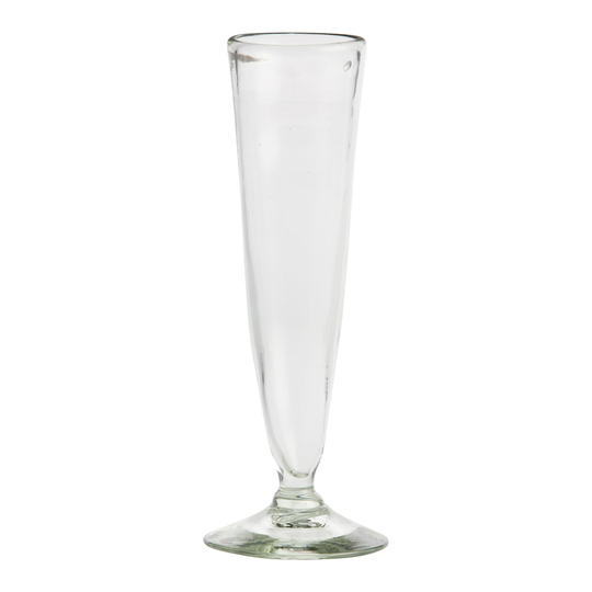 Recycled Glass Champagne Flute Set Of 2 by World Market