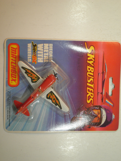 Matchbox Cars Sky Busters Sb-17 Ram Rod, Mint On The Card, Made in England, Lesney, Vintage