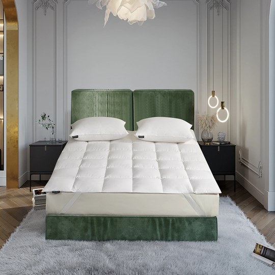 Beautyrest BeautyRest Tencel/cotton blend Breathable RDS Down Queen Mattress Topper | BR709633