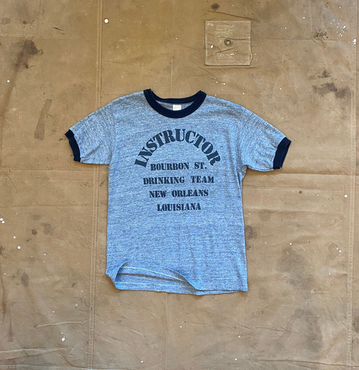 70S Tri Blend Drinking Team T-Shirt Nola