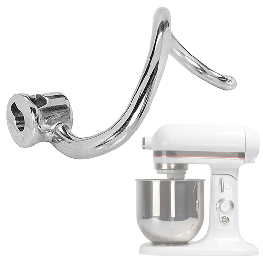 Multi-purpose Dough Hook High Adaptability Corrosion-resistant Blender Accessories Kitchen Dough Hook for KSM7990/KSM7581