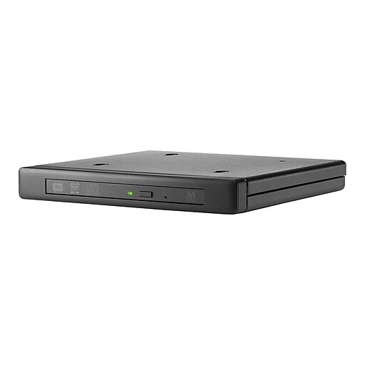 HP K9Q83AT External Desktop DVD-Writer USB 3.0, Jack Black