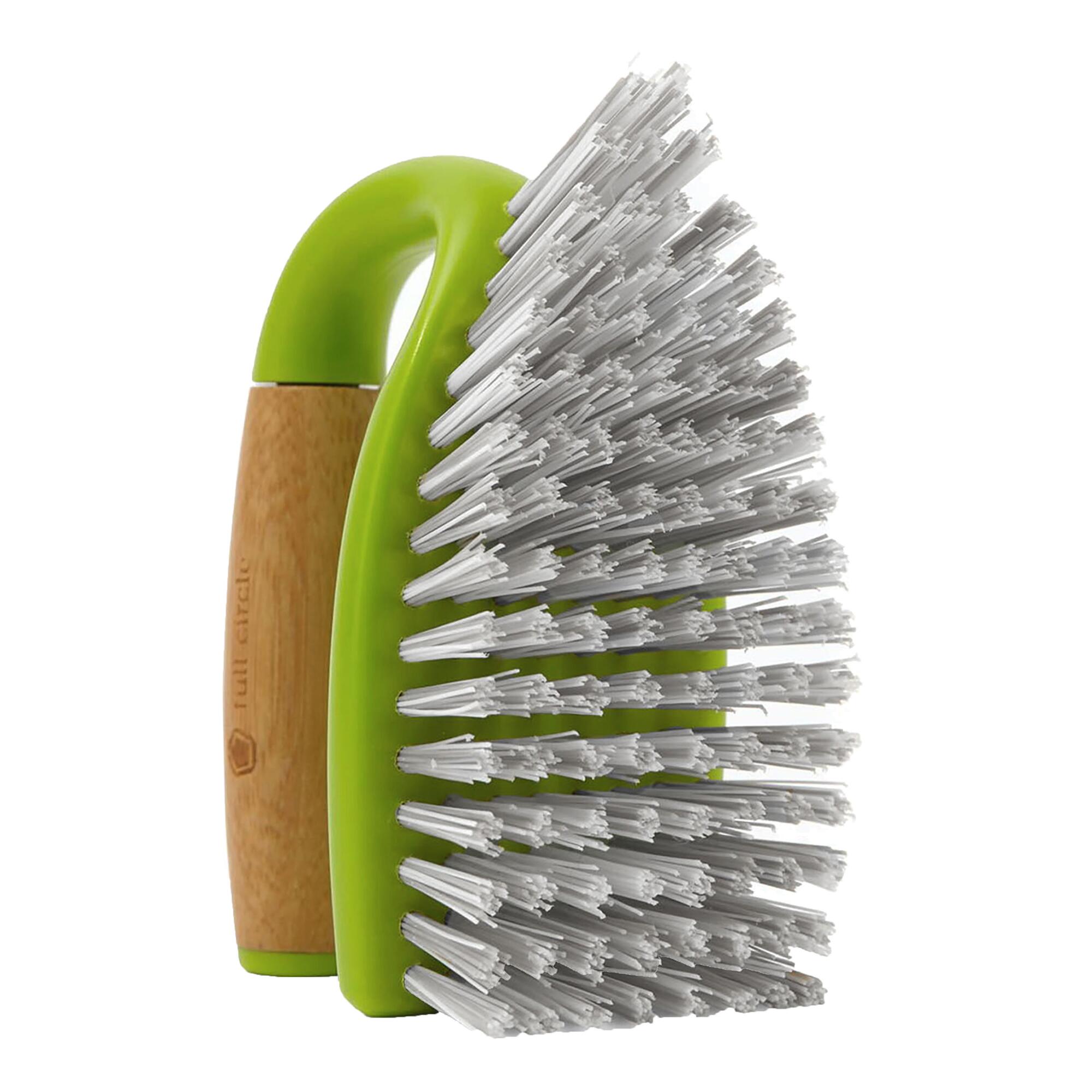 Full Circle Tough Stuff All Purpose Scrub Brush: Gray - Plastic by World Market