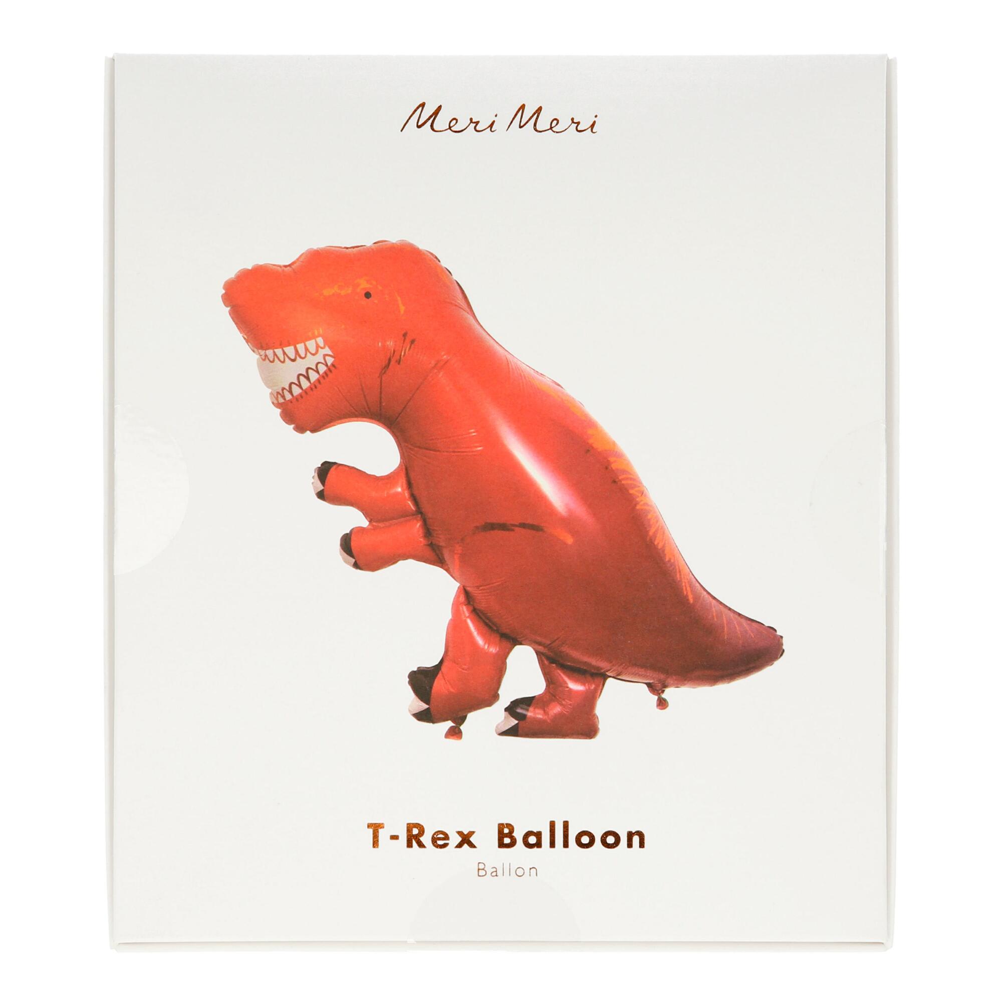 Meri Meri T-Rex Foil Balloon: Metallic by World Market