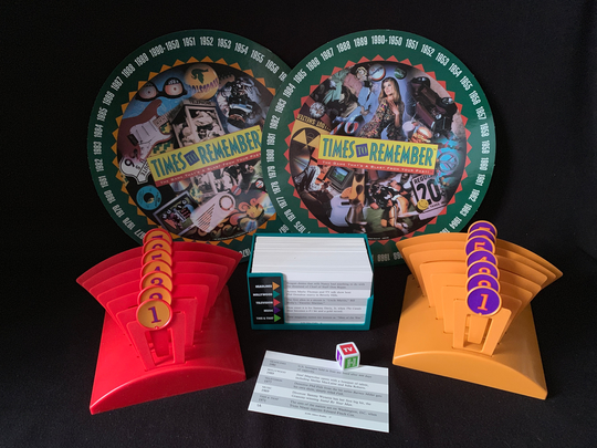 1991 Times To Remember Board Game