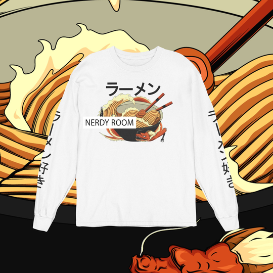 Japanese Traditional Ramen Sweatshirt, Japan Clothes, Streetwear Shirt, Harajuku, Streetwear, Unisex Sweatshirt