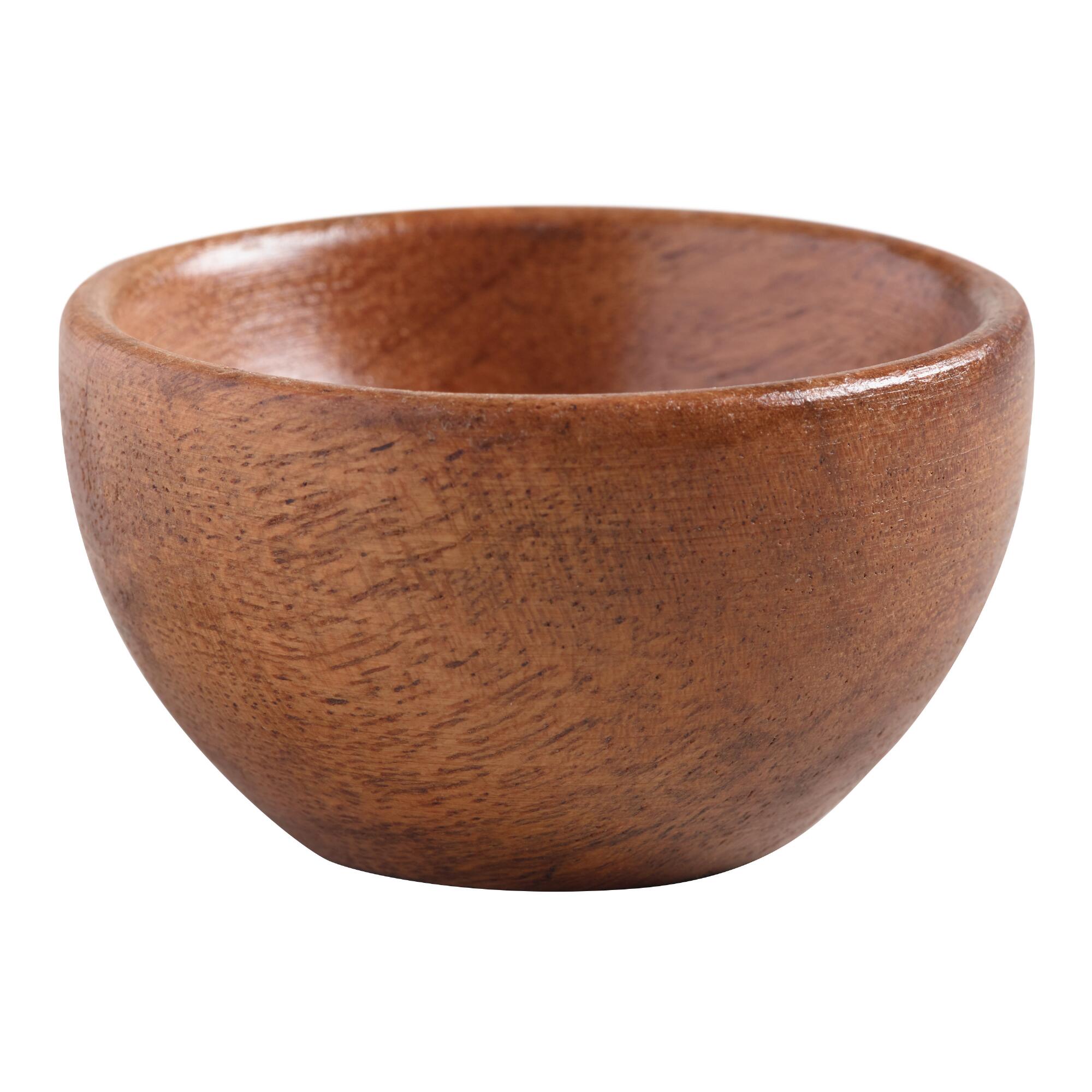 Mini Wood Prep Bowls Set Of 4 by World Market