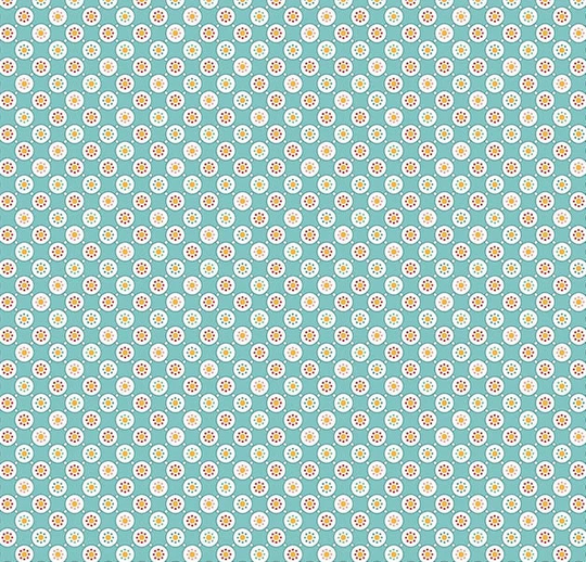 Cook Book Bubbles Cottage, Lori Holt For Riley Blake, 1/2 Yard - Cut Continuously, C11767-Cottage
