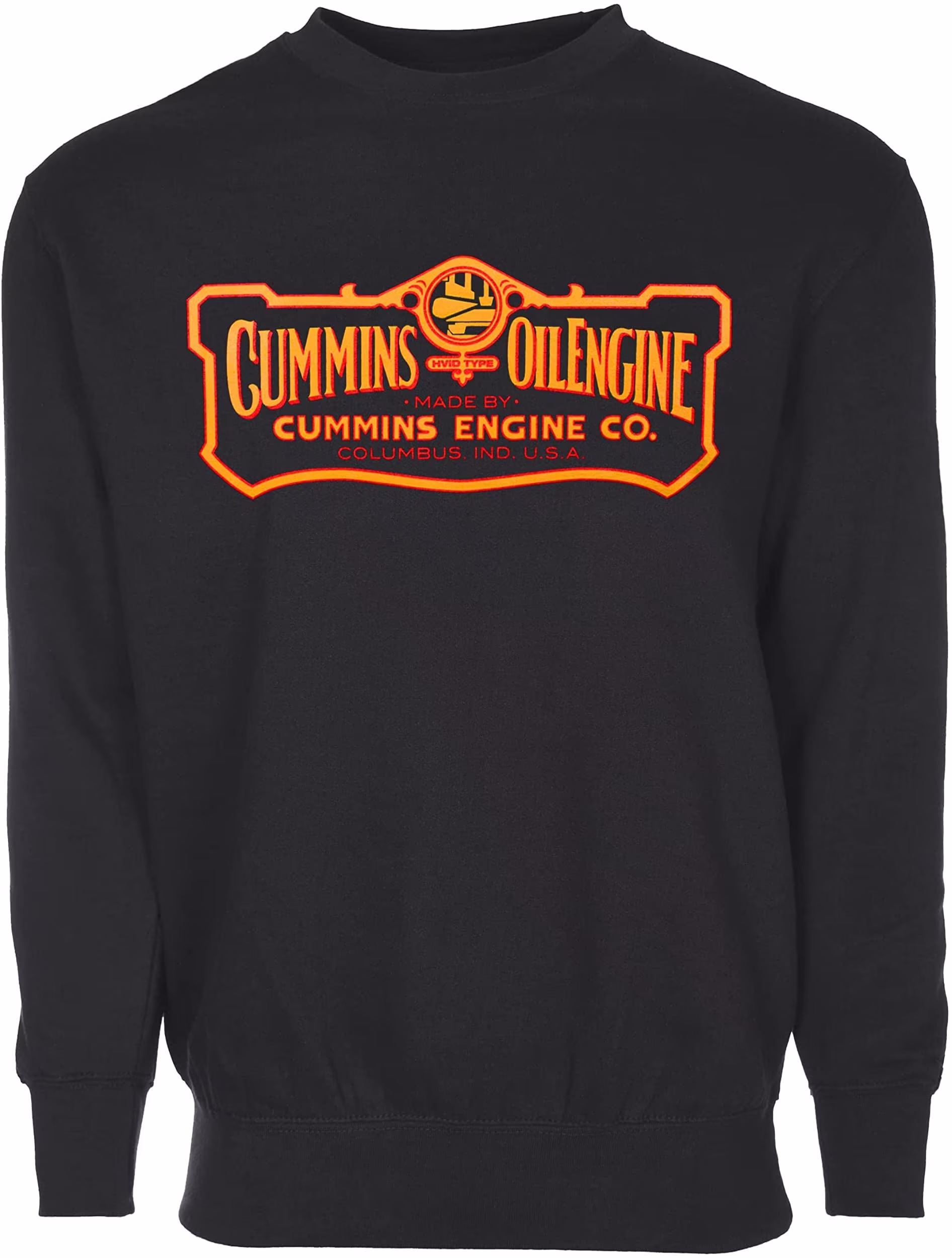 Jh Design Group Men's Cummins Engine Co. Pullover Crewneck Sweatshirt