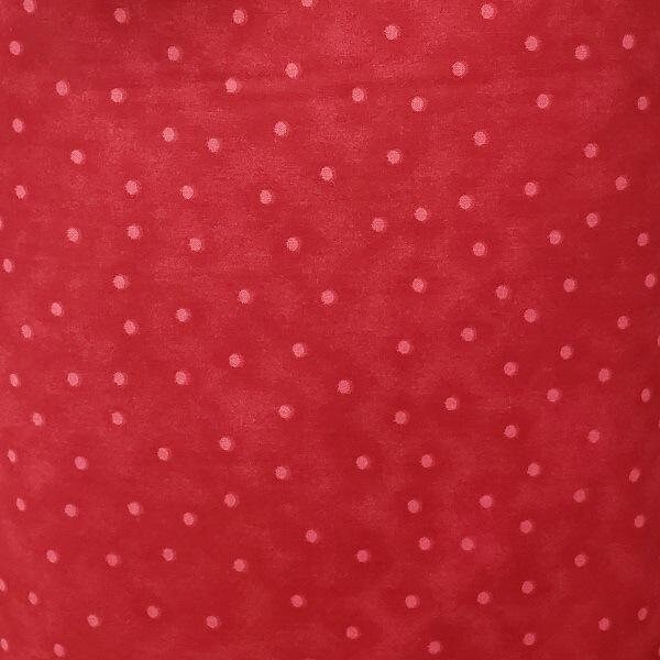 108 Blender Dot Quilt Backing - Red