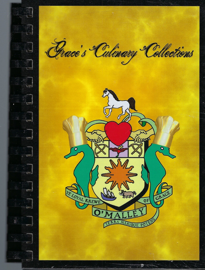 Tampa Florida Ye Loyal Krewe Of Grace O'malley Culinary Collections Cookbook Fl Community Favorite Recipes Collectible Souvenir Hard Cover