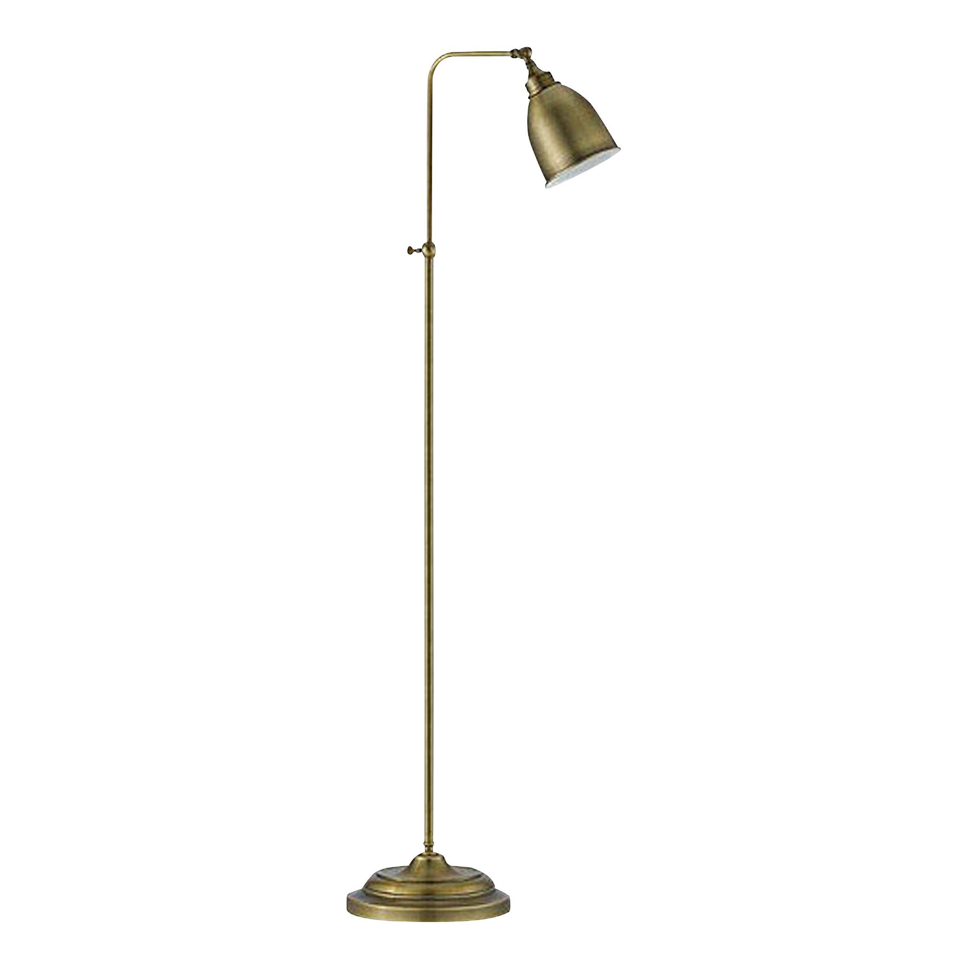 Antique Bronze Adjustable Pharmacy Floor Lamp by World Market