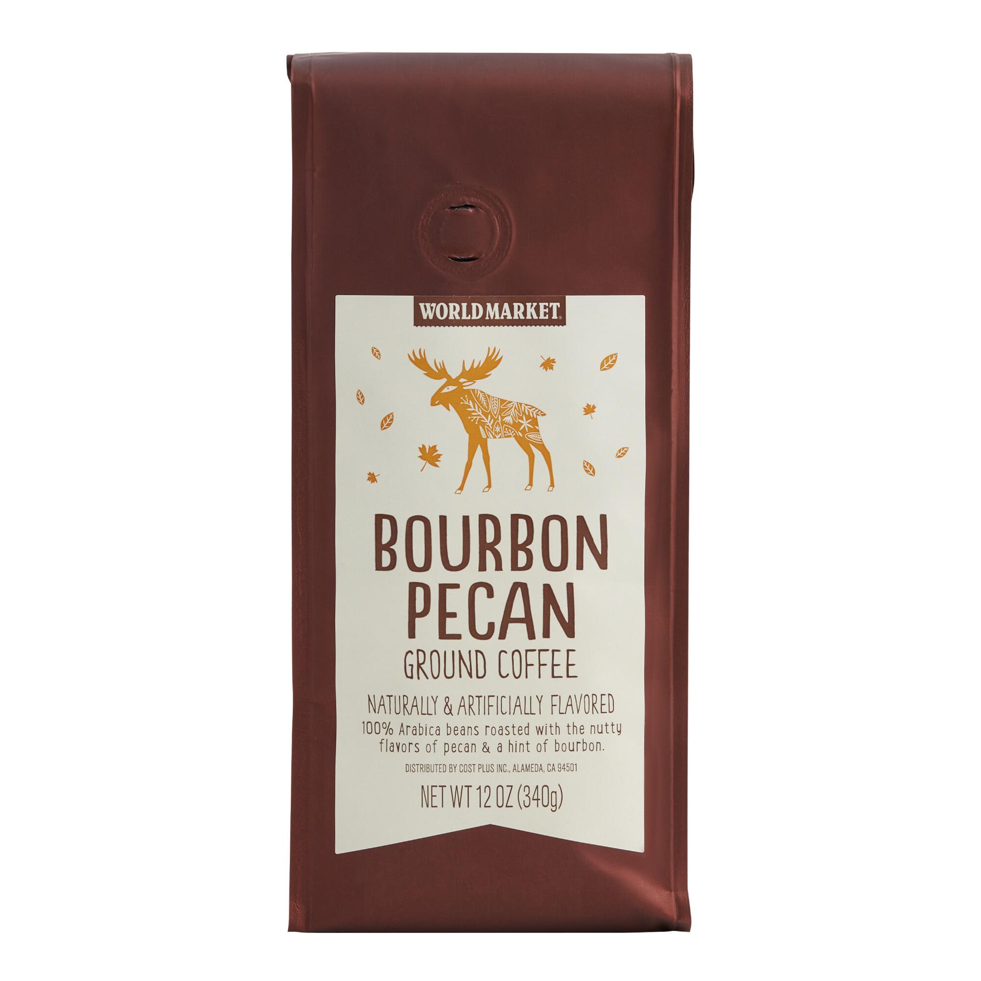 12 Oz. World Market Bourbon Pecan Ground Coffee by World Market