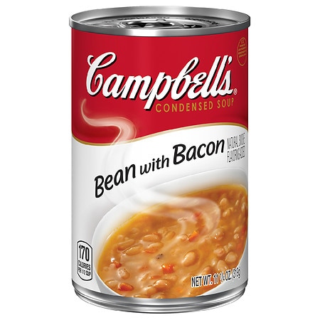 Campbell's Condensed Bean with Bacon Soup - 11.25 oz