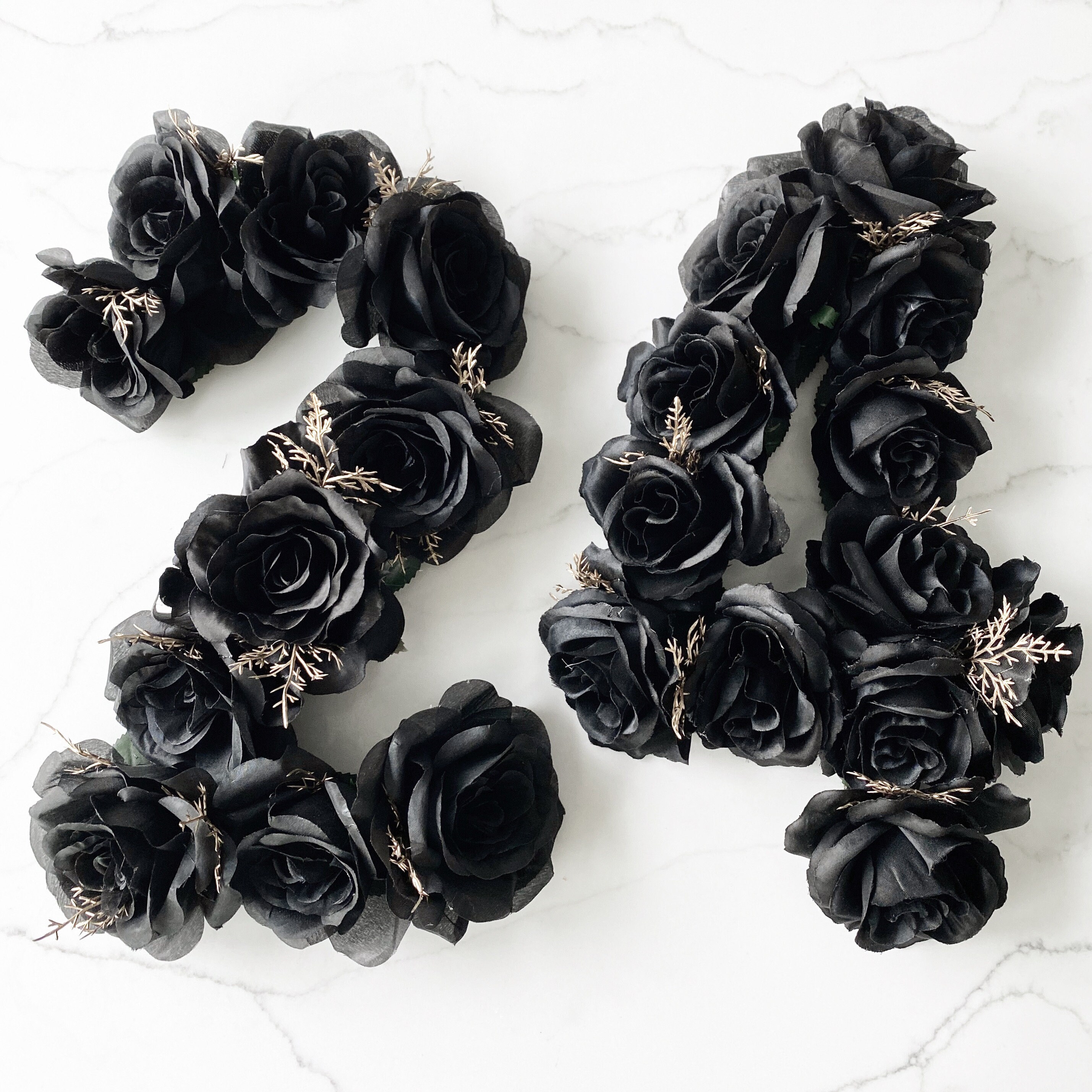 24Th Birthday Decor, Black & Gold Decorations, 21st Golden Decorations